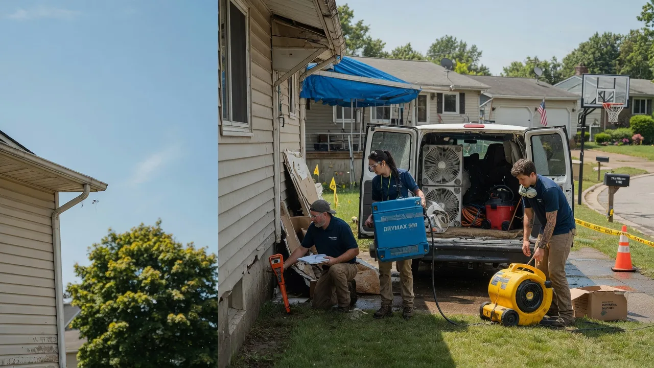 Ceiling Leak Cleanup in Stevensville, MI near me